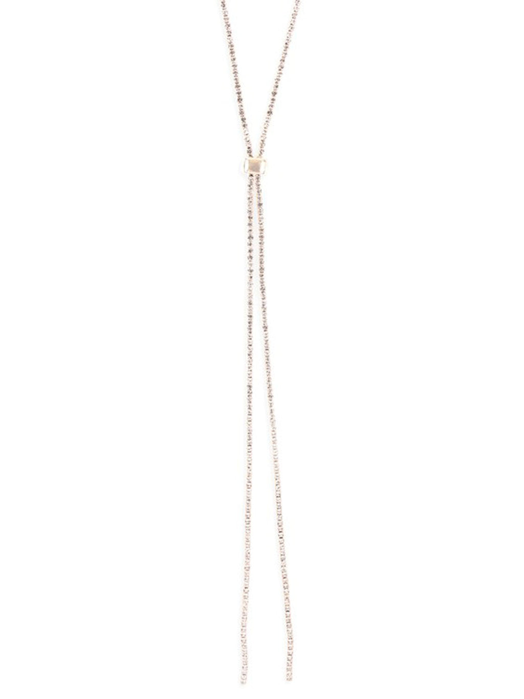 Crystal Knot Necklace