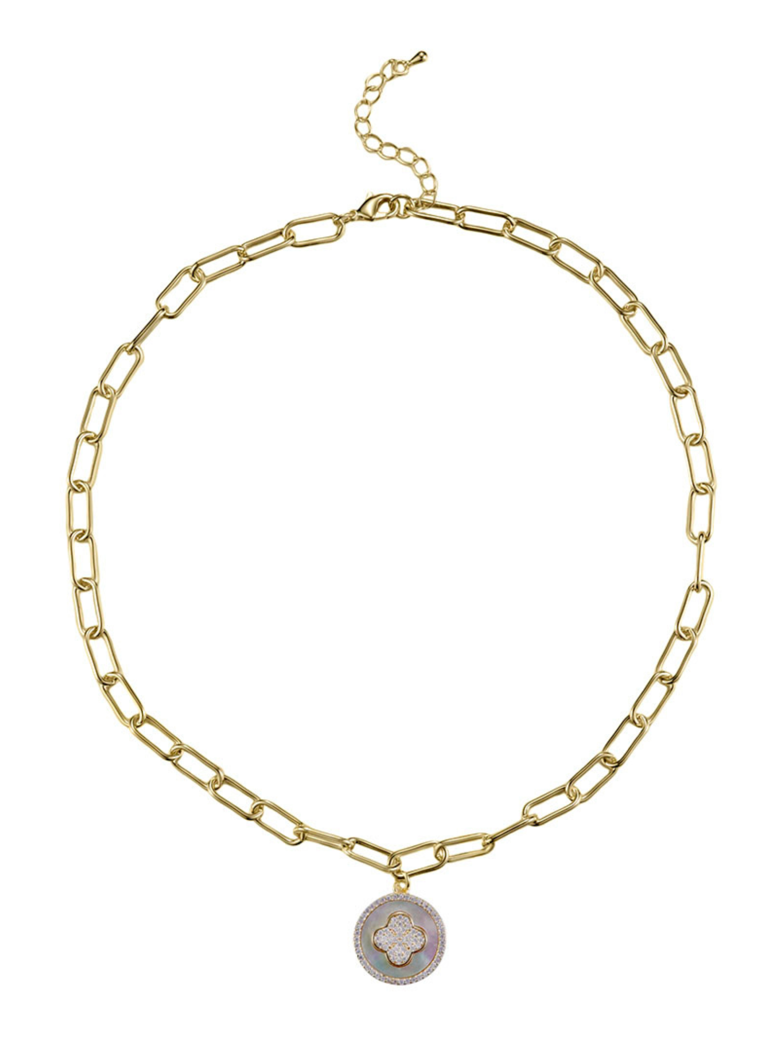 Flower Charm Necklace