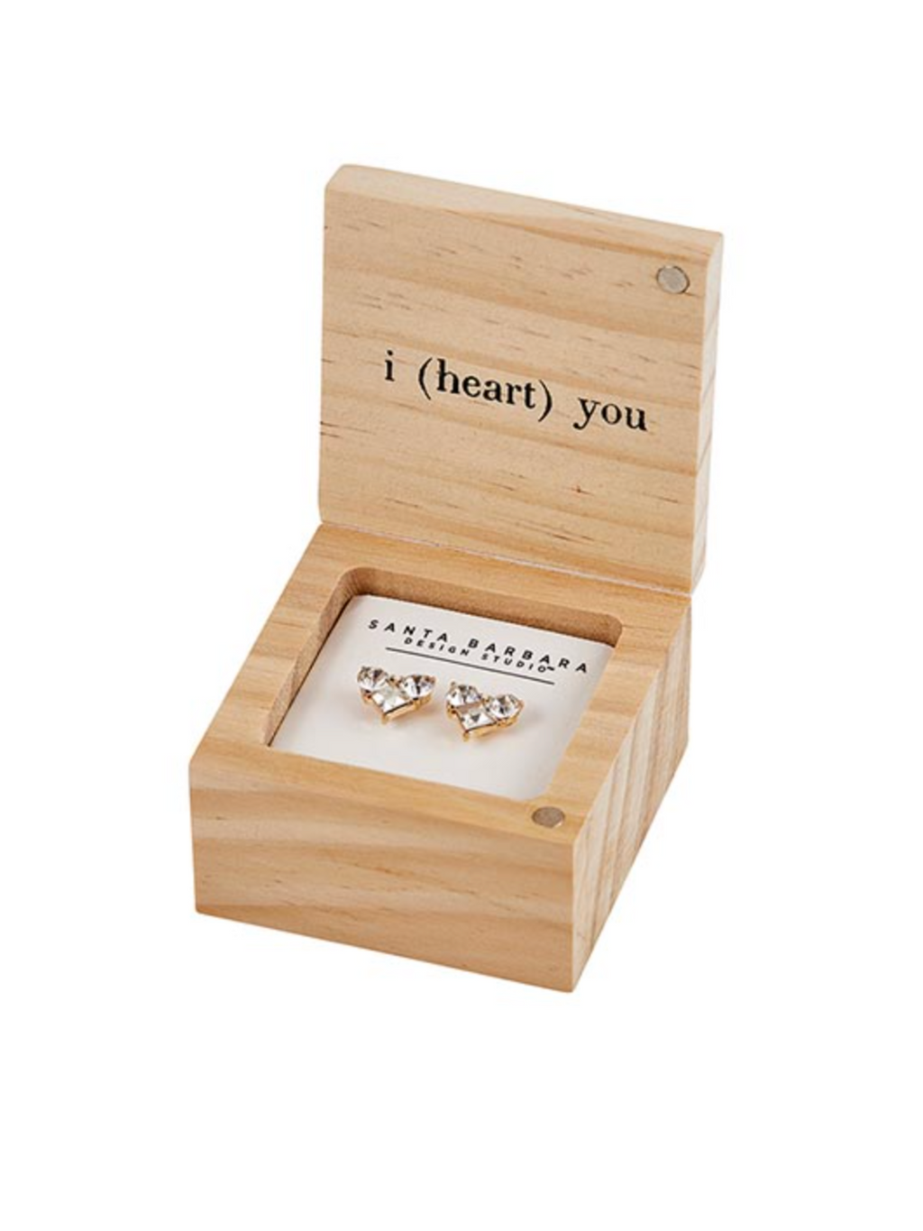 Heart You Treasure Box Earrings