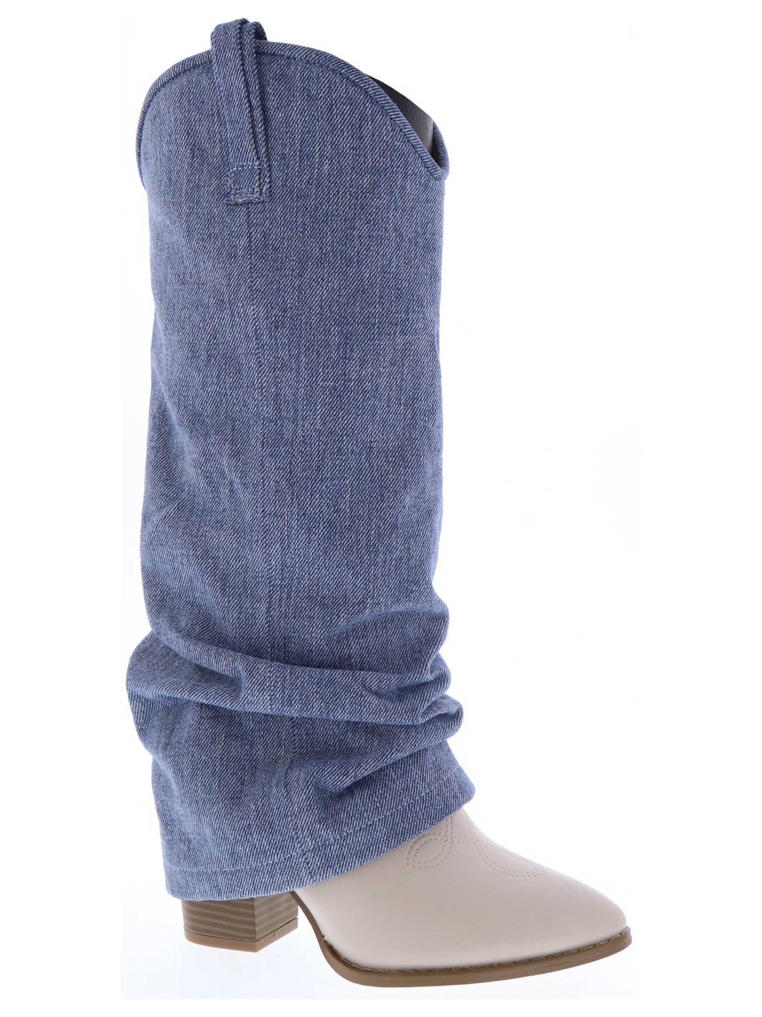 Few Hearts Ago Slouchy Denim Boots