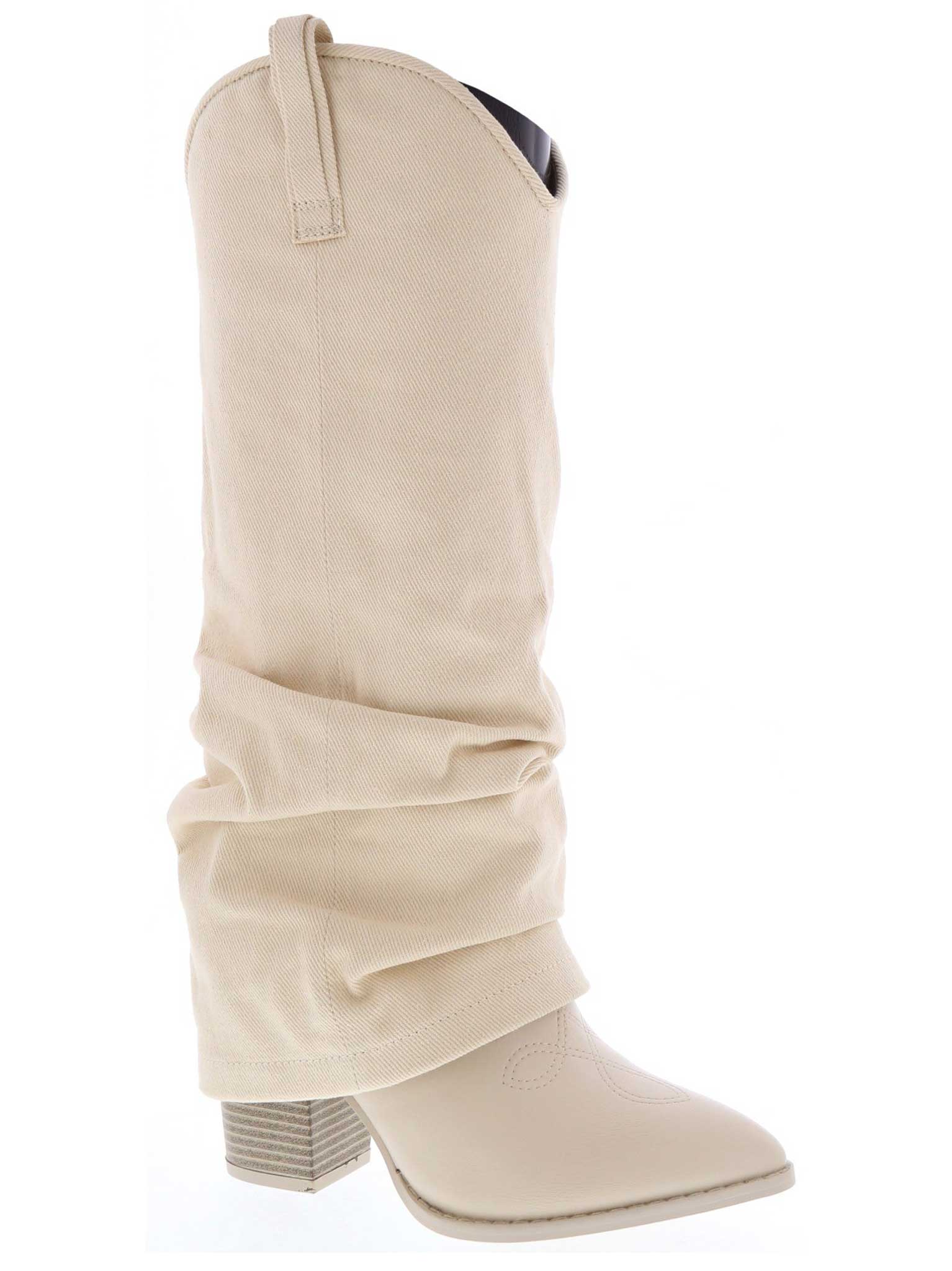 Few Hearts Ago Slouchy Denim Boots