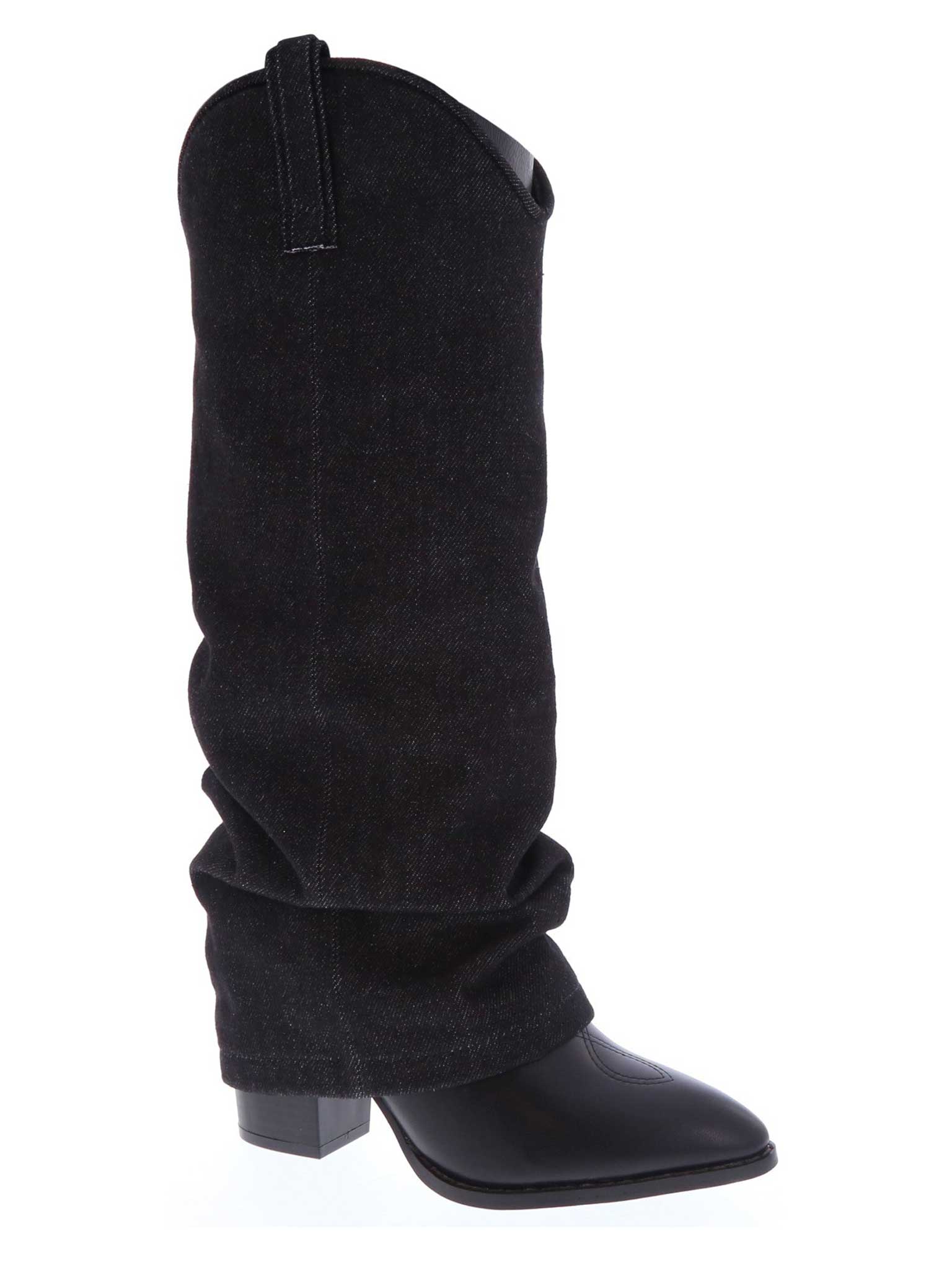 Few Hearts Ago Slouchy Denim Boots