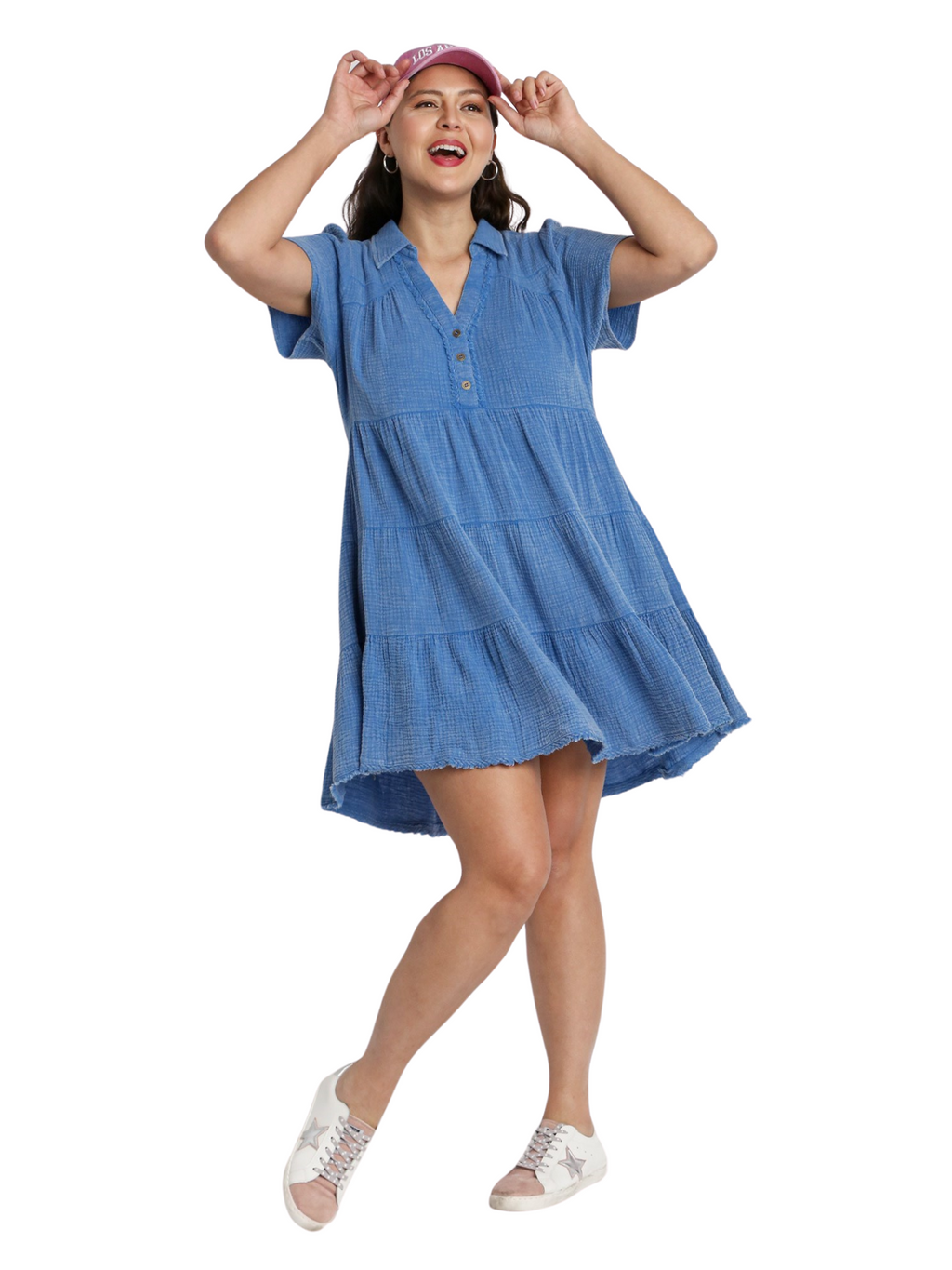 Curvy Make Me Forget Mineral Wash Dress