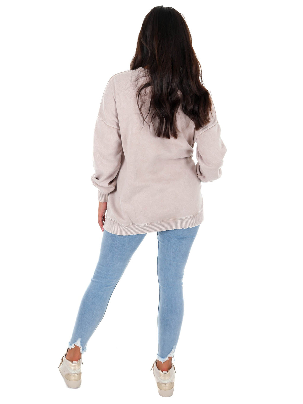 Comfy Acid Wash Pullover