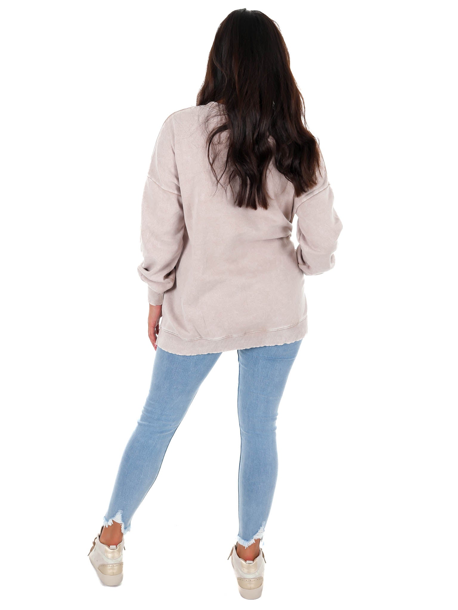 Comfy Acid Wash Pullover