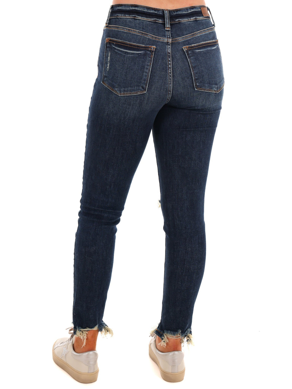 Here to Stay Relaxed Ankle Jeans