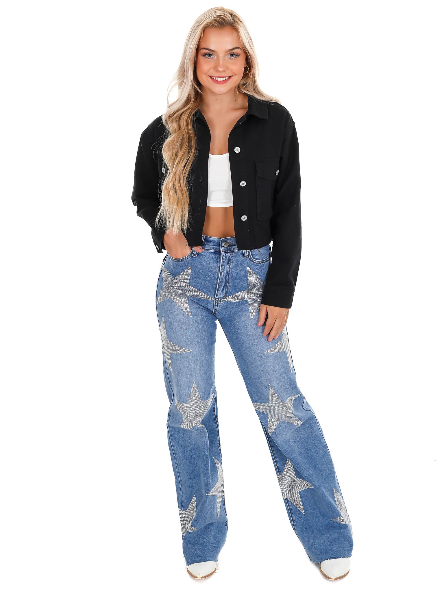 Diamond TENN Denim Jacket