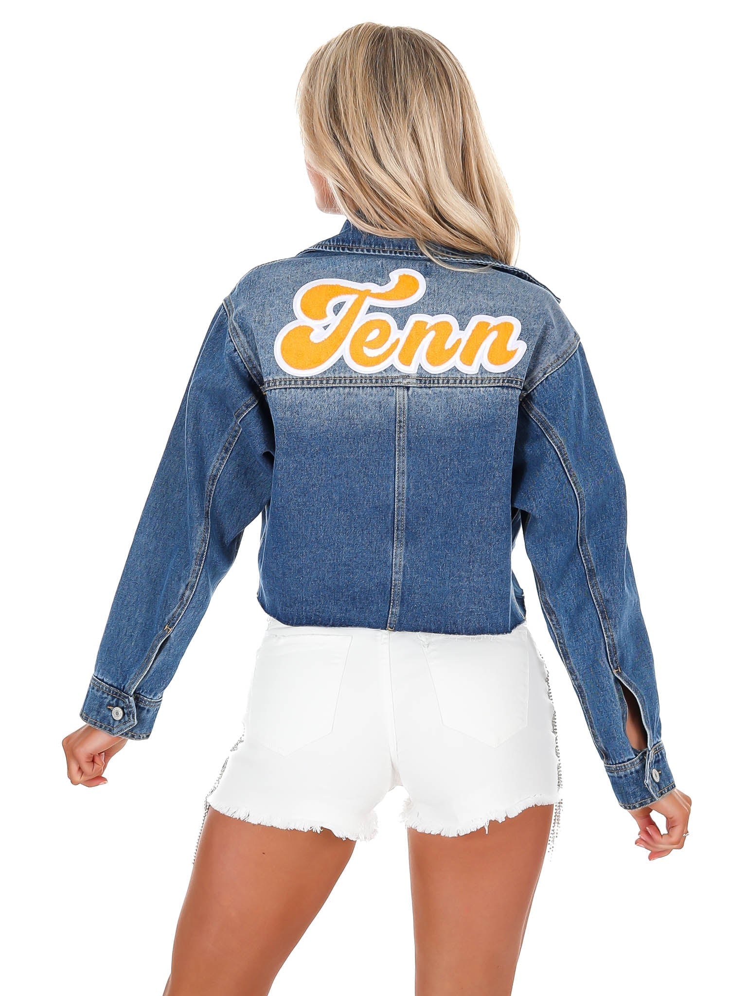 Groovy Tenn Cropped Denim Jacket
