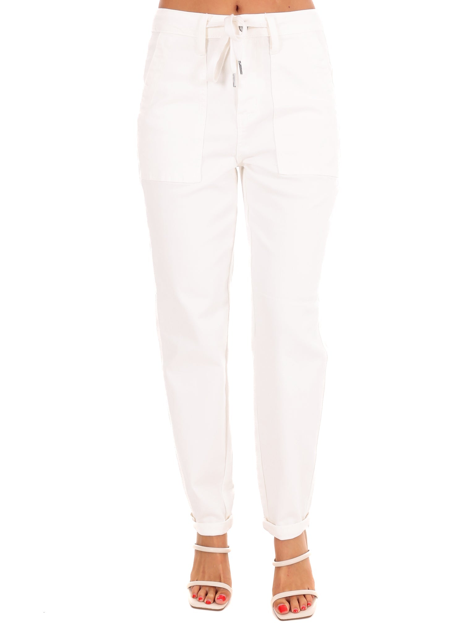 Girl Next Door Cuffed Skinny Jeans