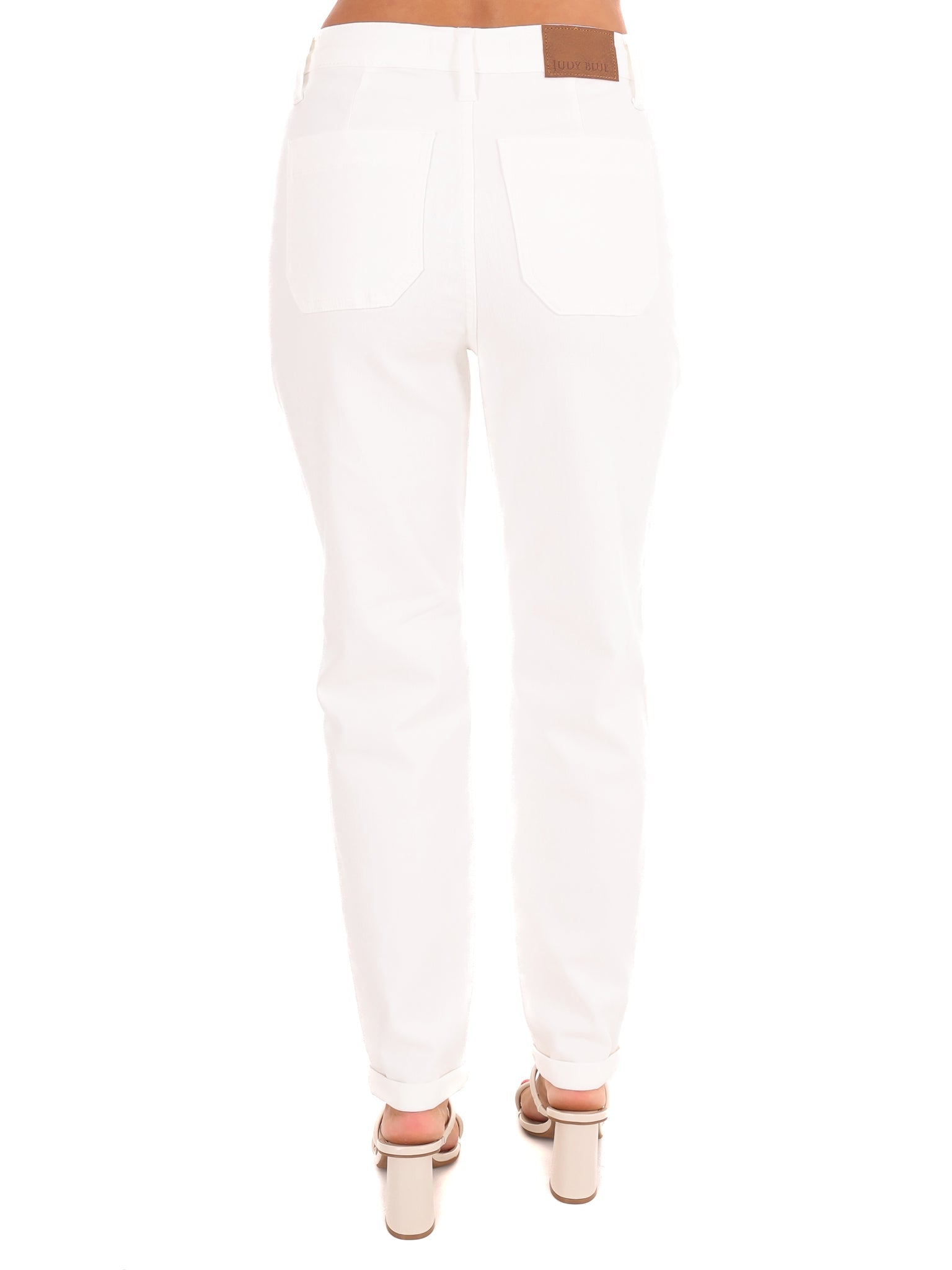 Girl Next Door Cuffed Skinny Jeans