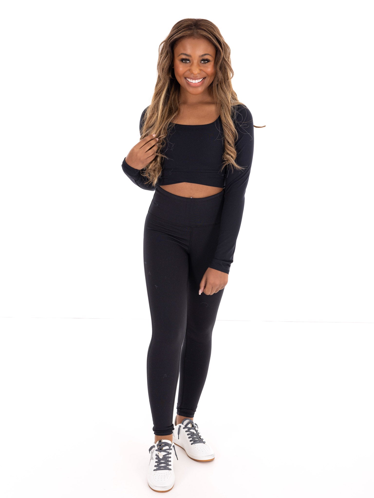 Finish Line Square Neck Top