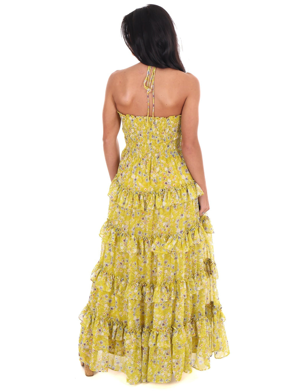 Famous Friends Floral Maxi Dress