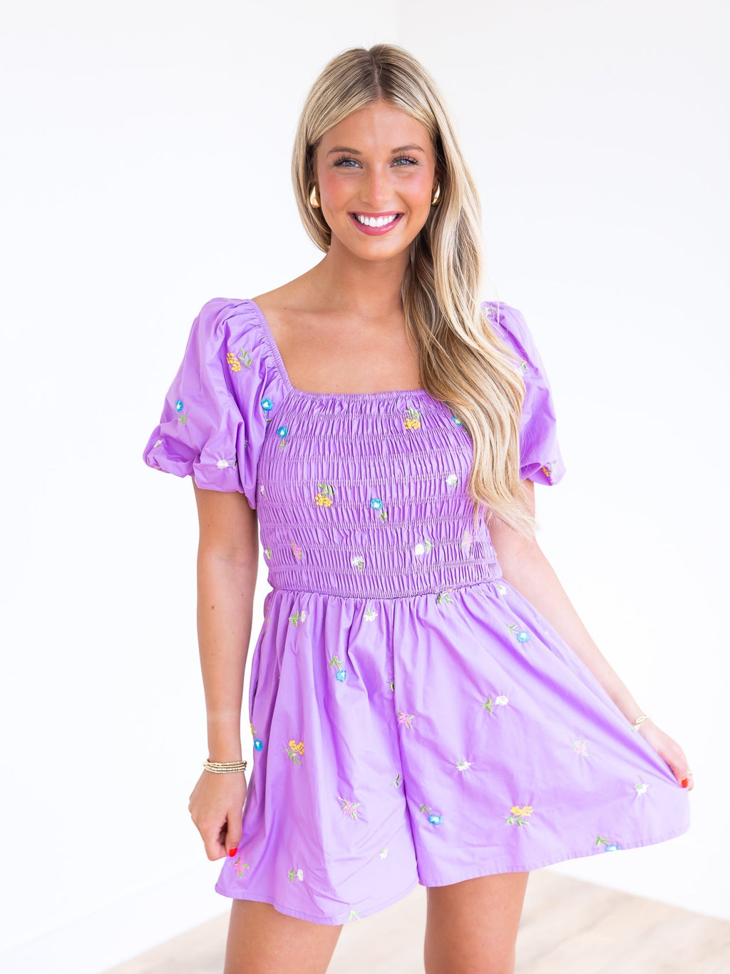 Feel My Love Floral Romper