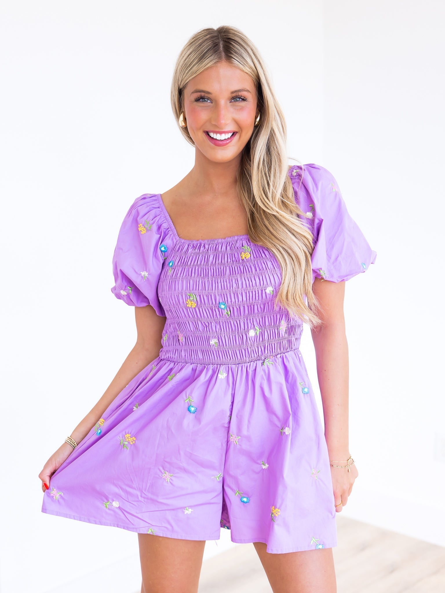 Feel My Love Floral Romper