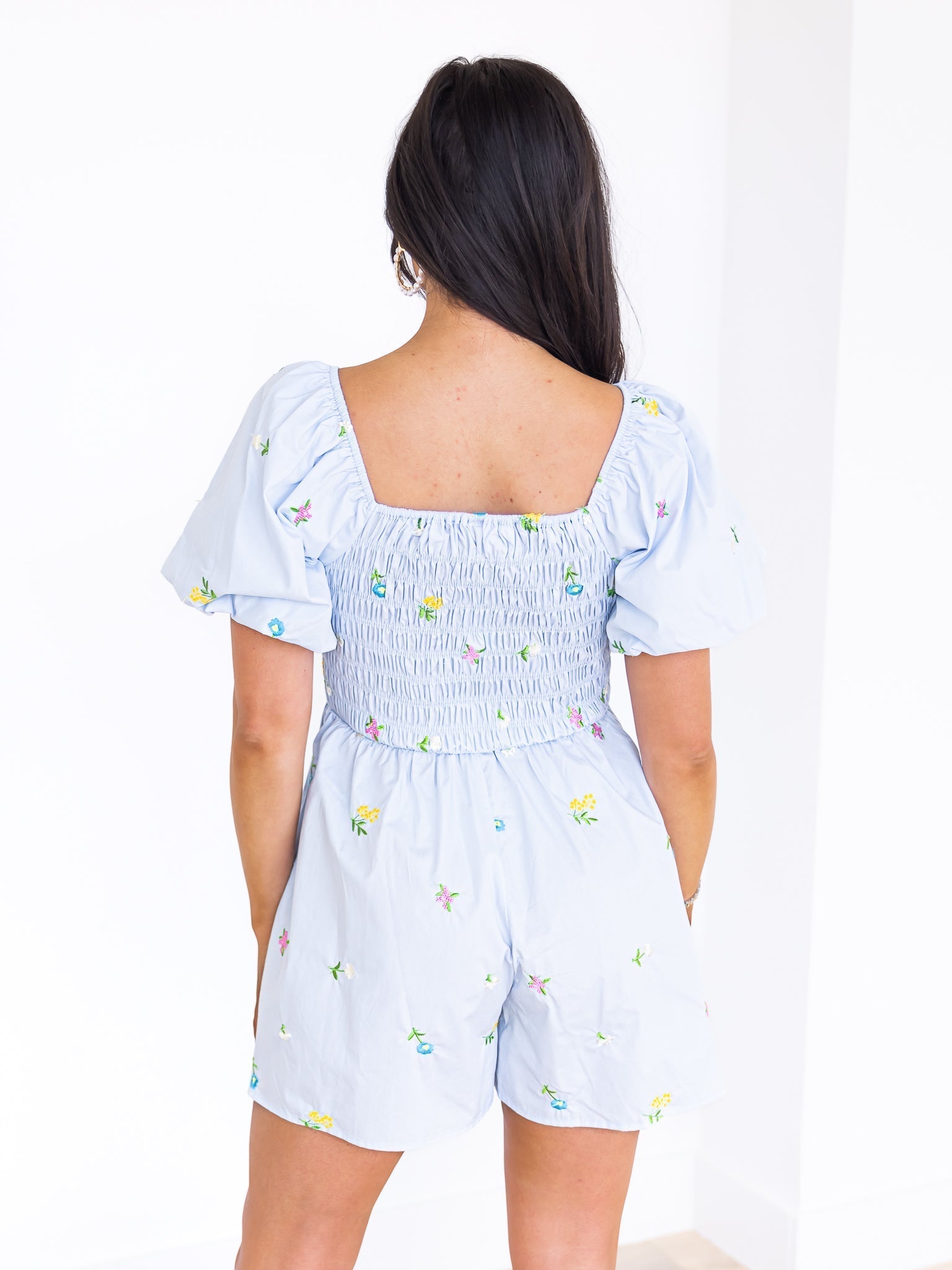 Feel My Love Floral Romper