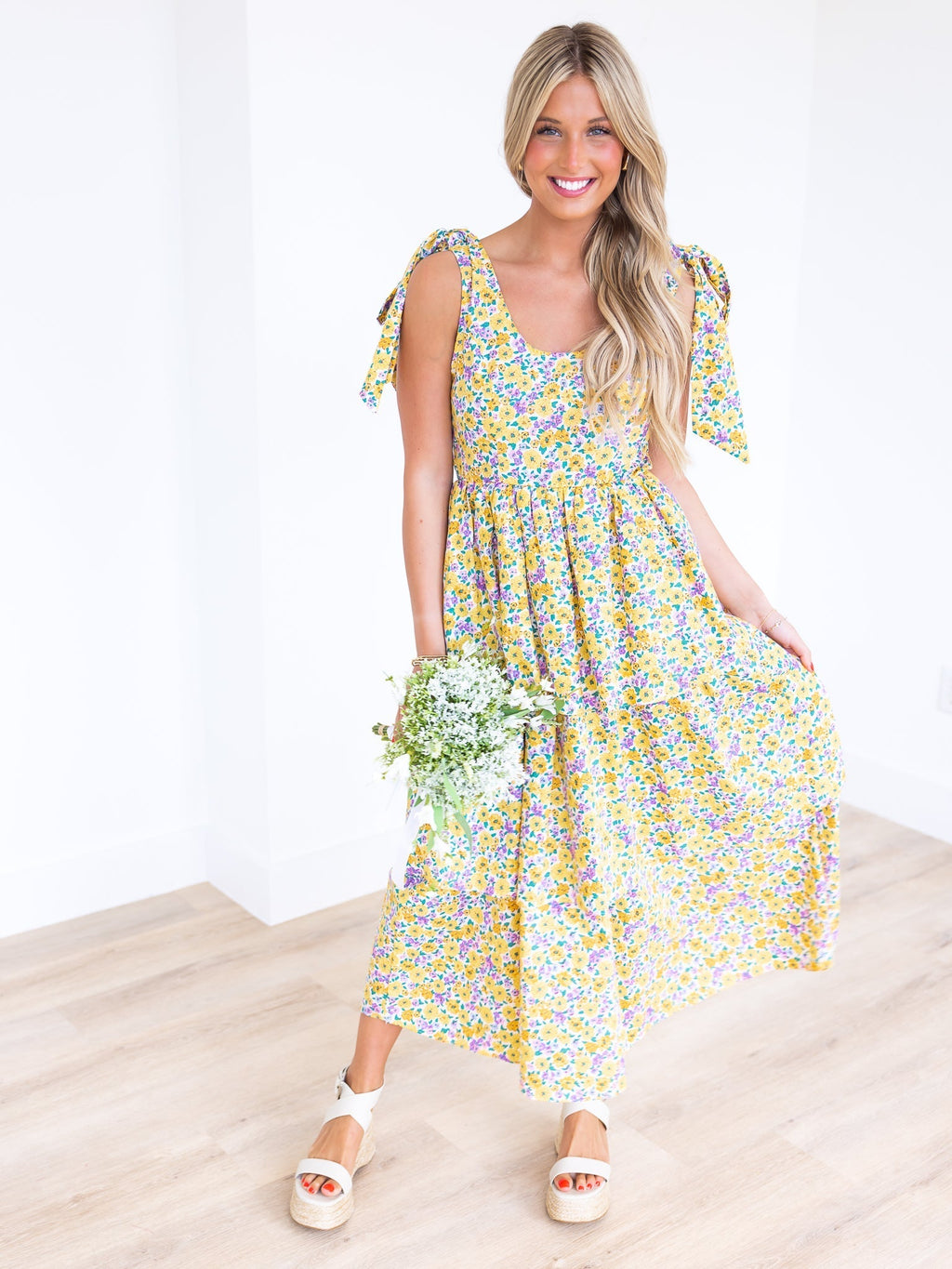 BuddyLove Drew Sunny Hunny Maxi Dress