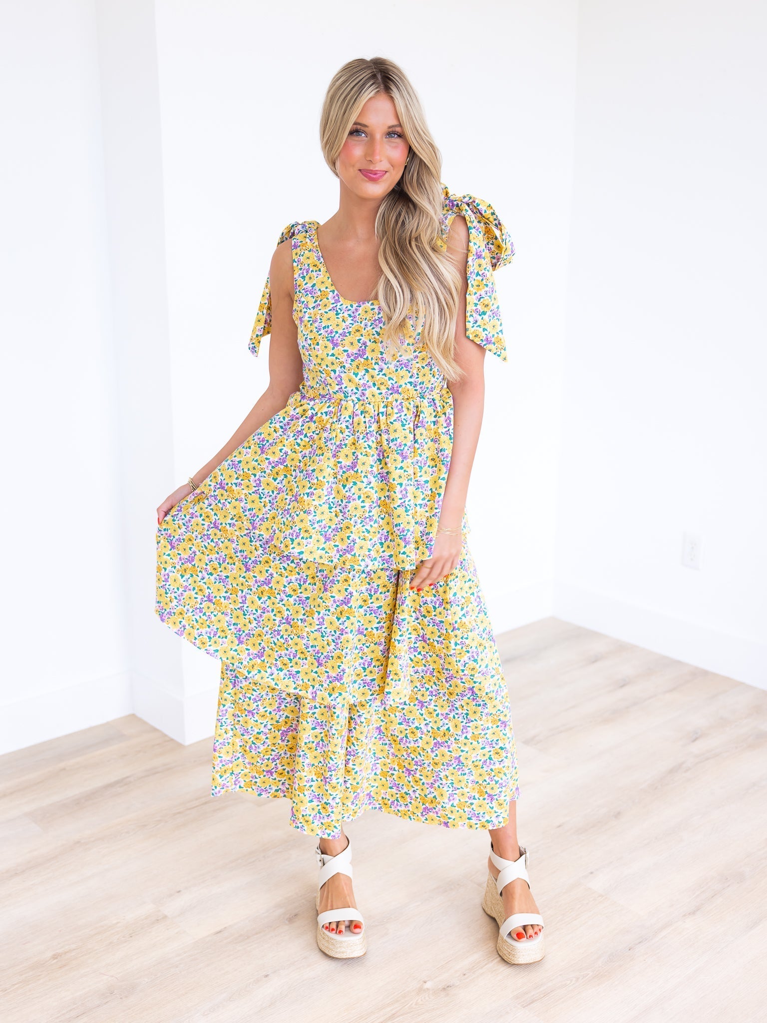 BuddyLove Drew Sunny Hunny Maxi Dress