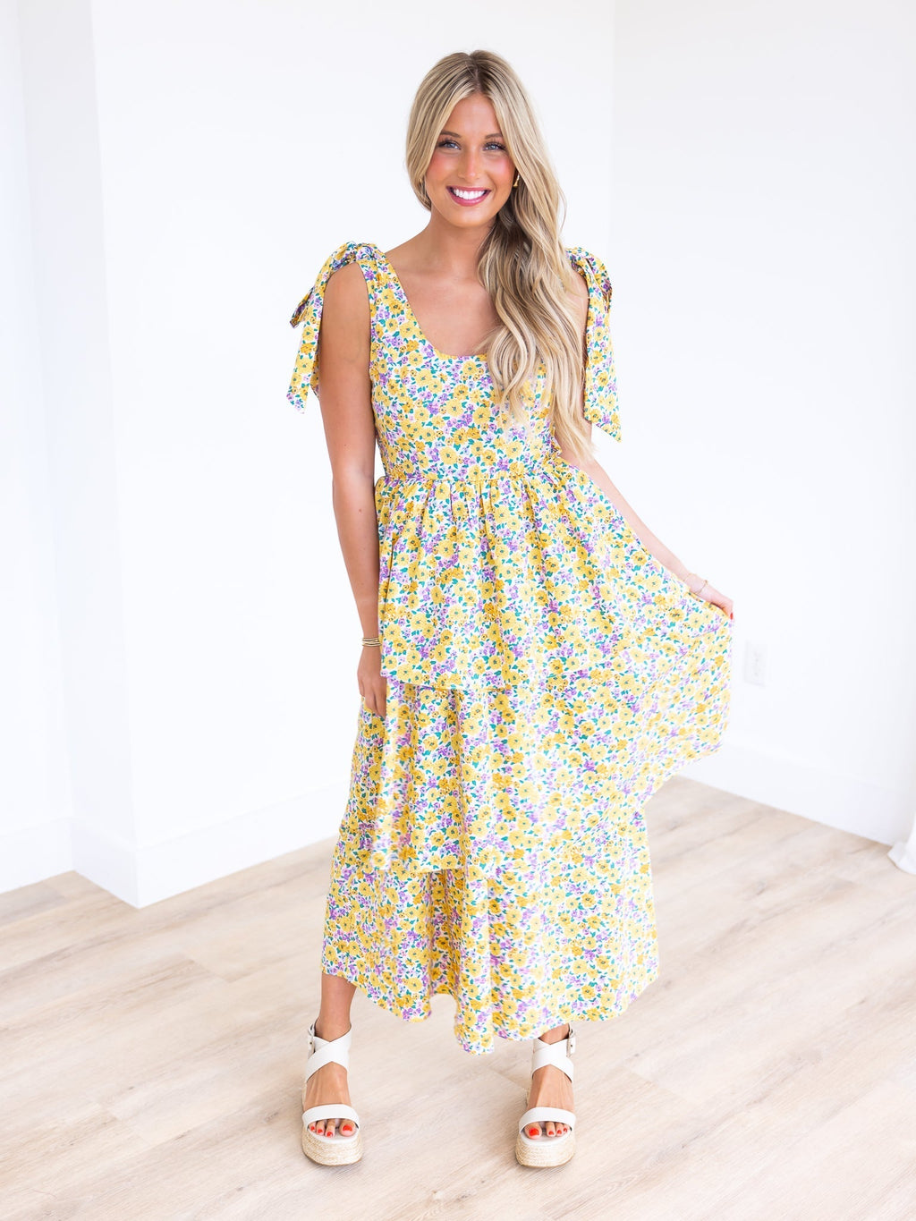 BuddyLove Drew Sunny Hunny Maxi Dress