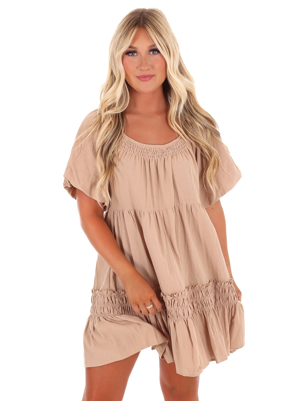 Effortless Charm Mini Dress
