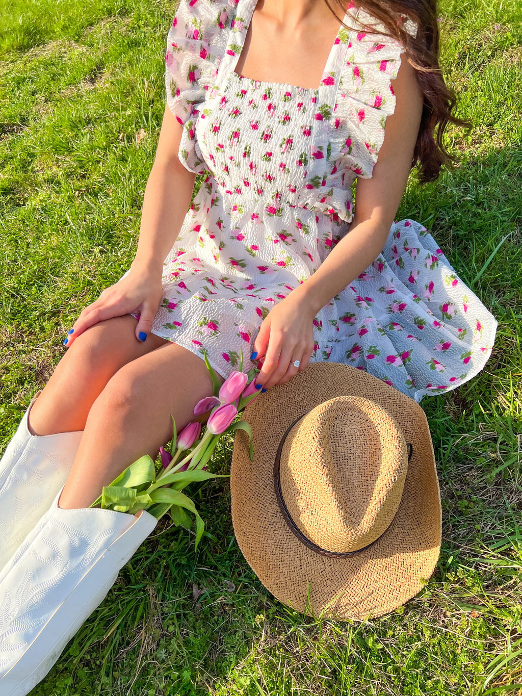 BuddyLove Maddison Calla Lily Mini Dress