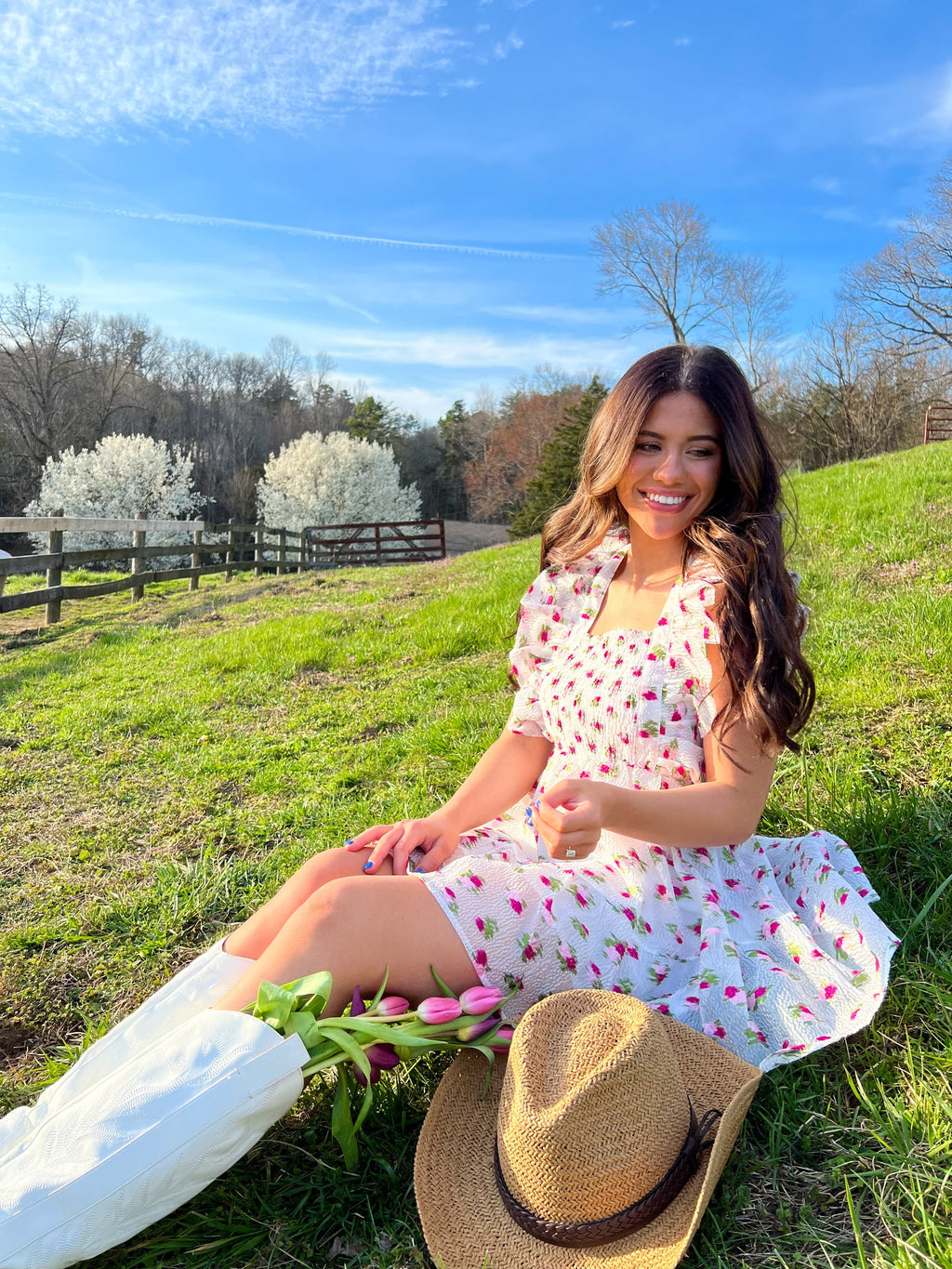 BuddyLove Maddison Calla Lily Mini Dress