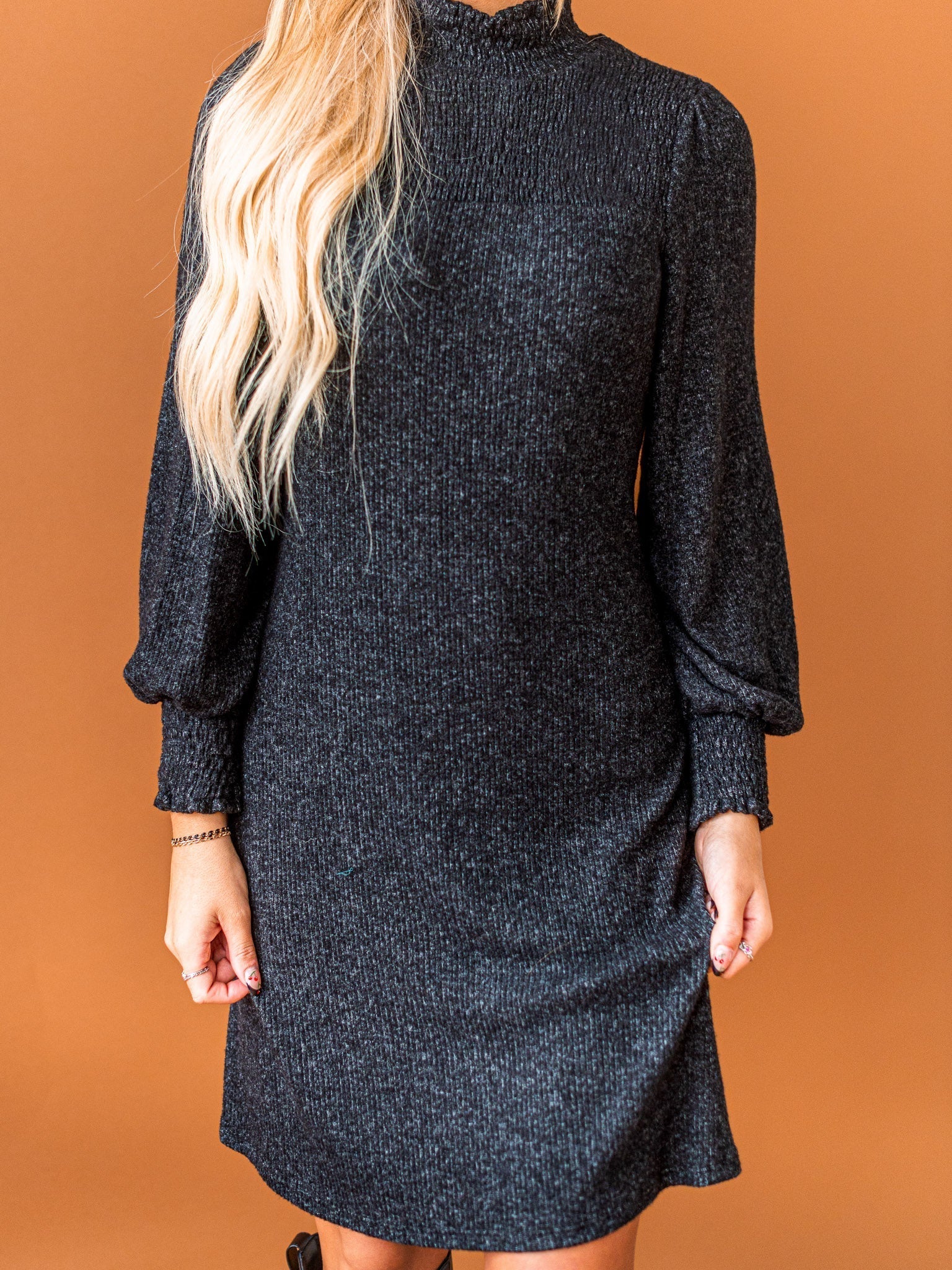 Clear My Schedule Ribbed Dress