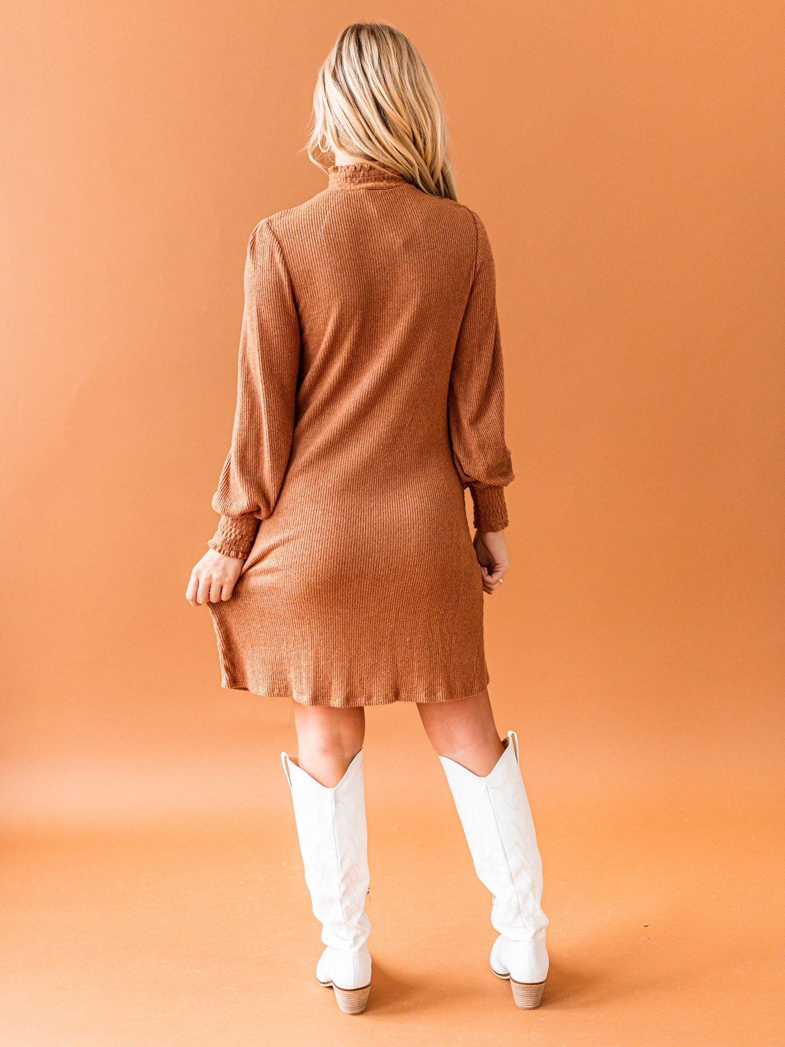 Clear My Schedule Ribbed Dress