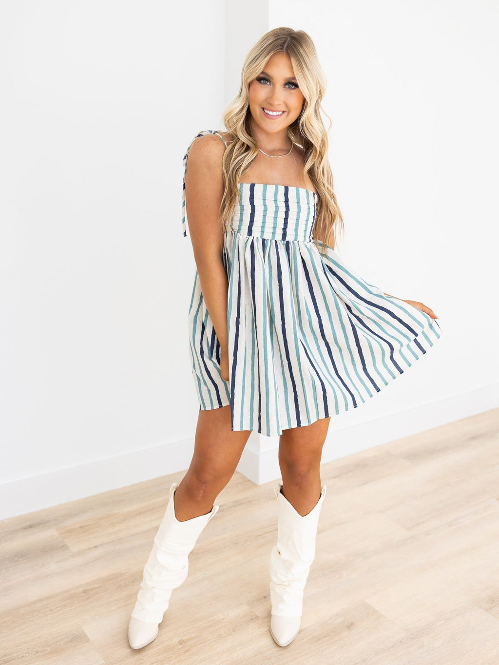 Dance So Good Stripe Dress