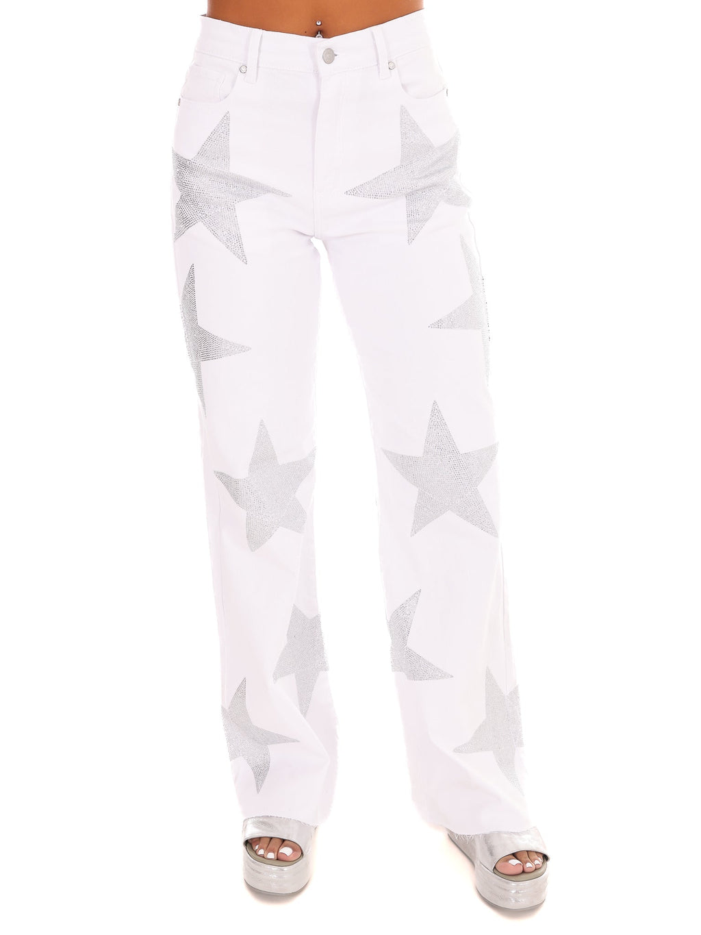 Follow the Stars High Waisted Jeans