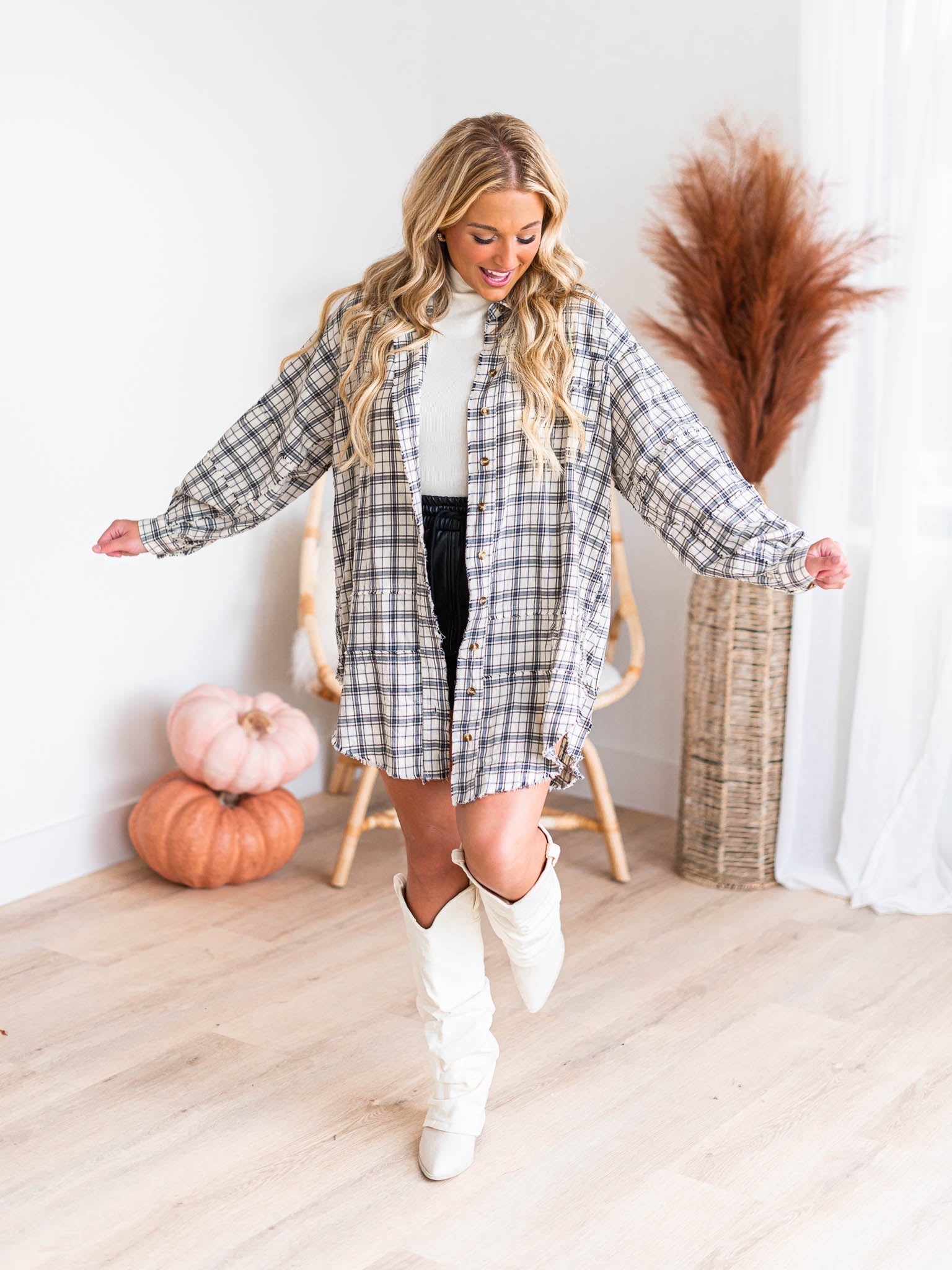 Fixer Upper Plaid Top