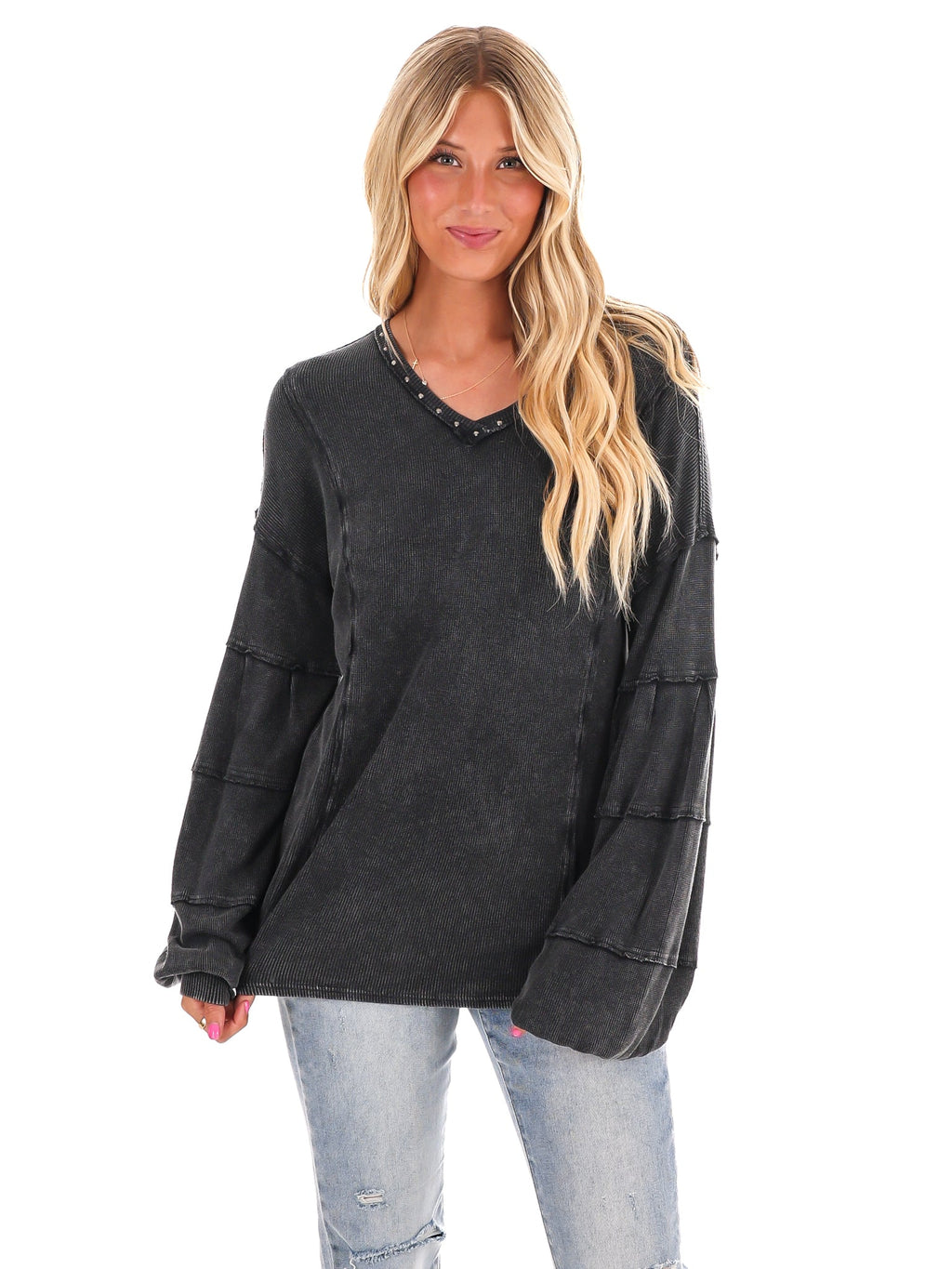 Grit and Grace Mineral Wash Top