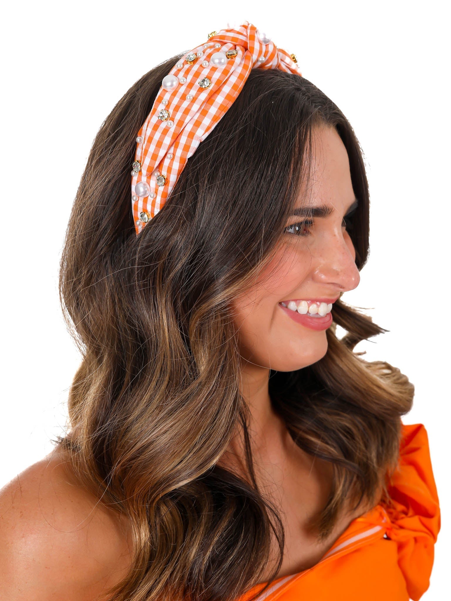 Check the Stadium Gingham Headband