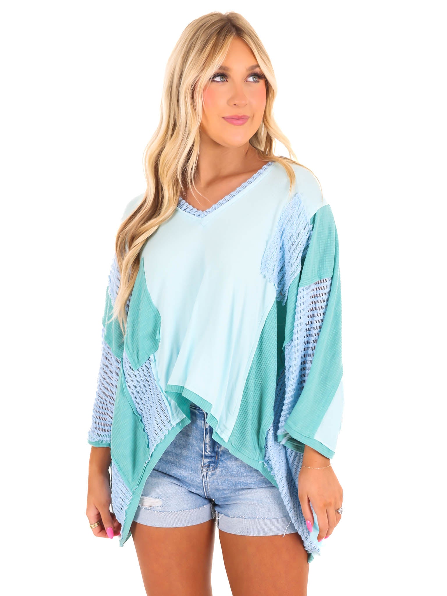 Change Your Mind Contrast Top