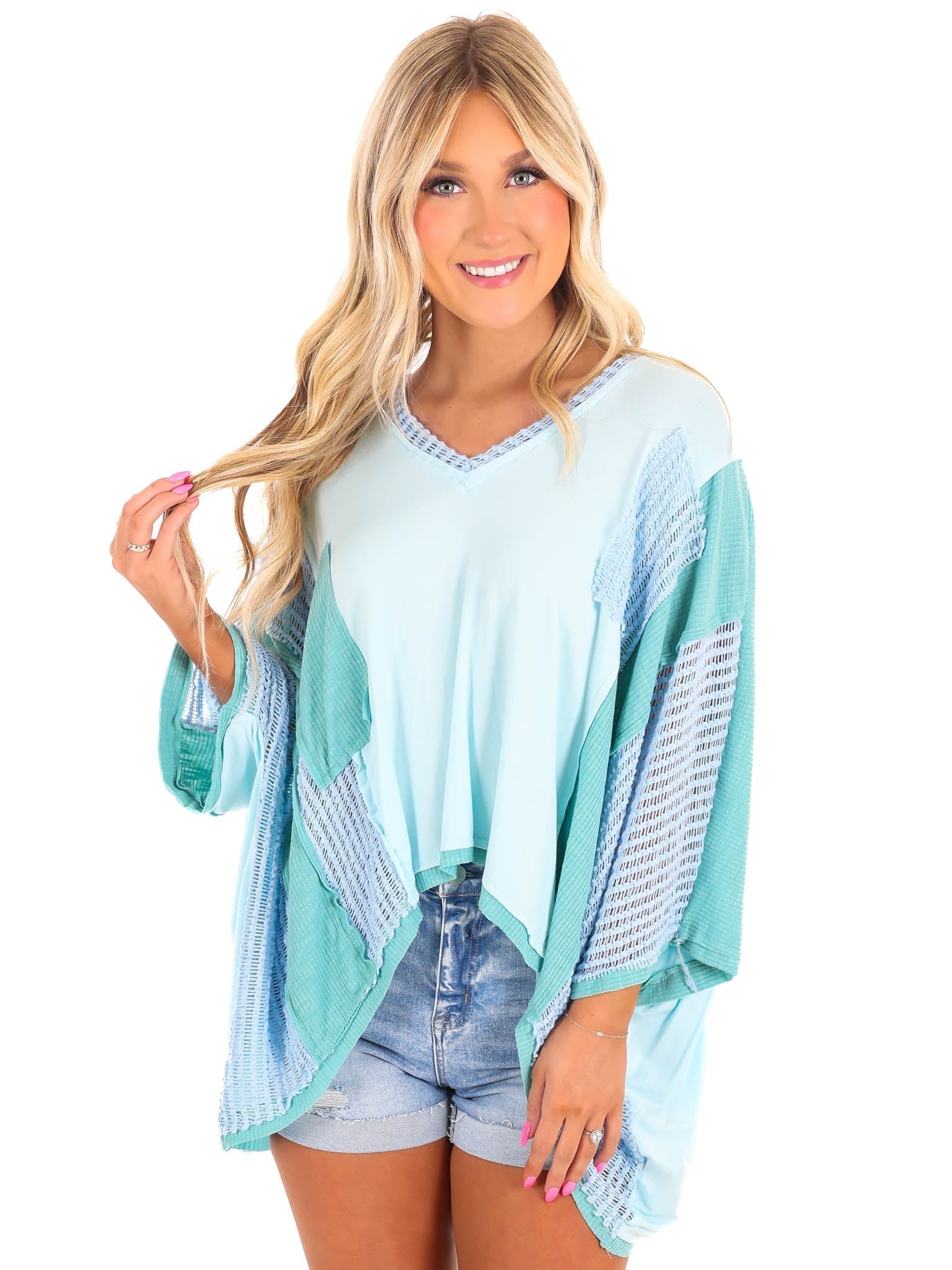 Change Your Mind Contrast Top