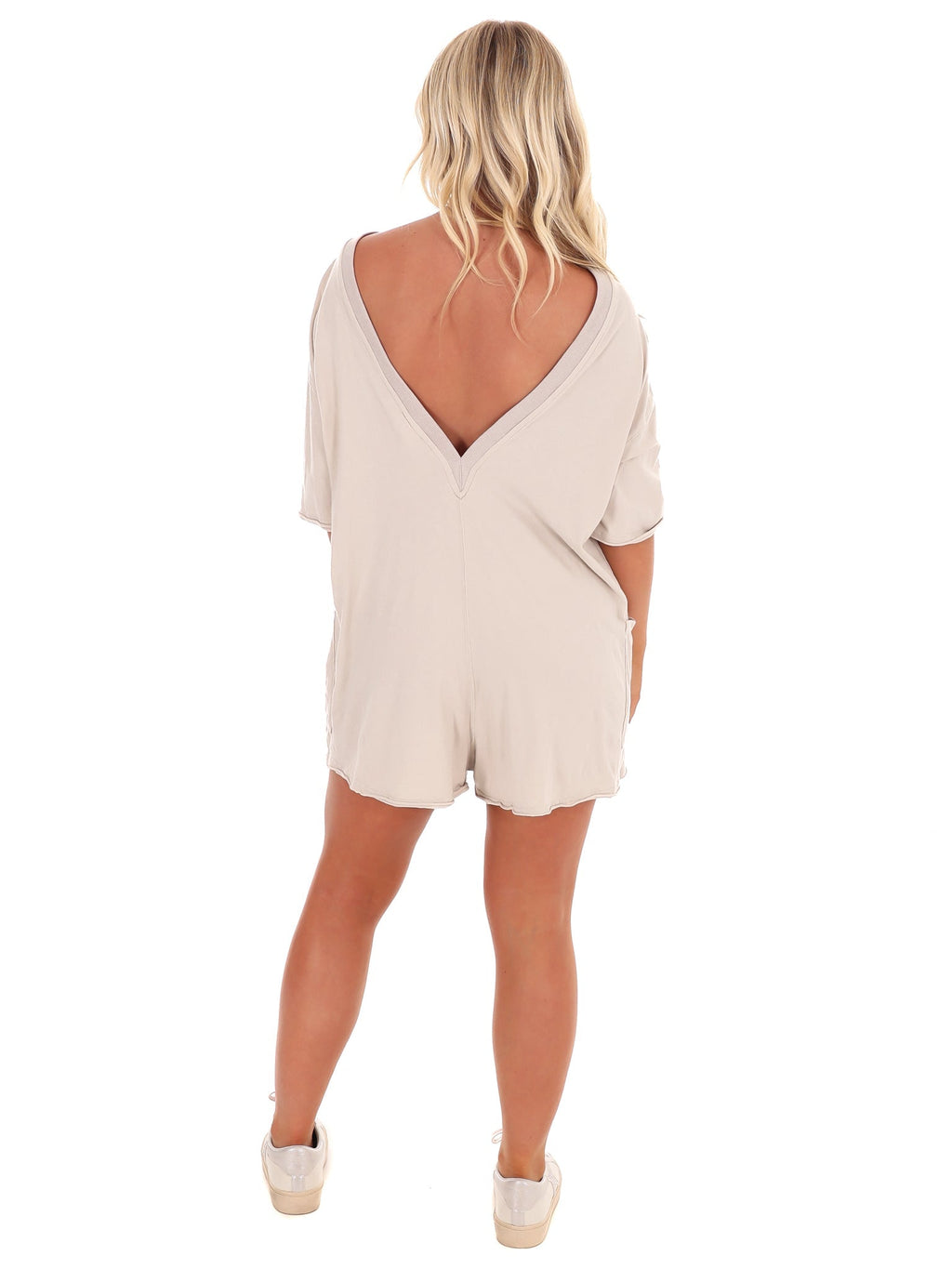 All Yours Washed Romper