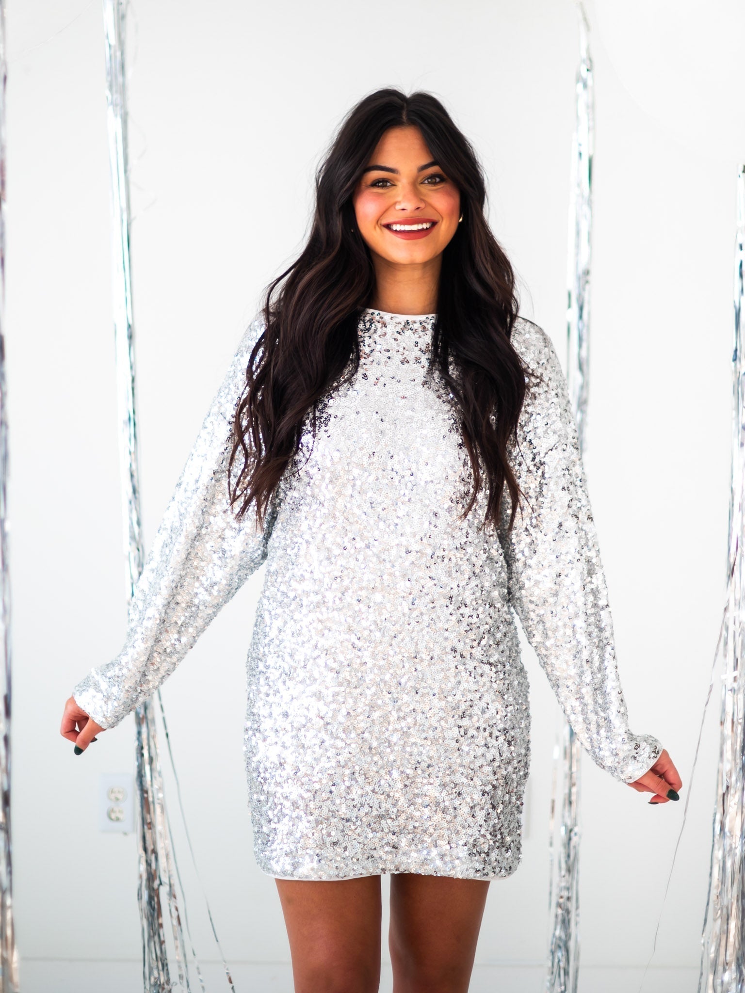 Don't Lose Your Sparkle Sequin Dress