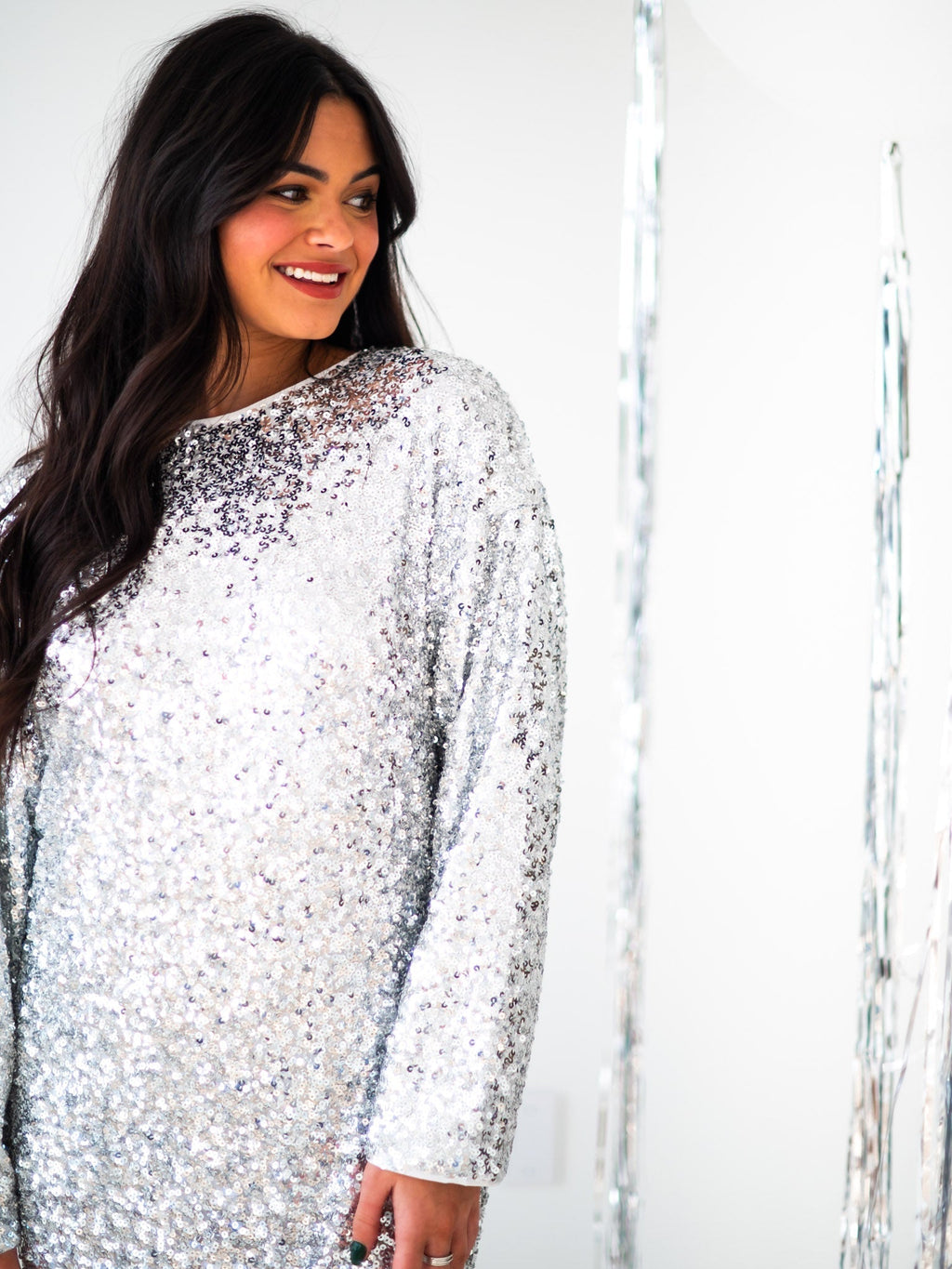 Don't Lose Your Sparkle Sequin Dress