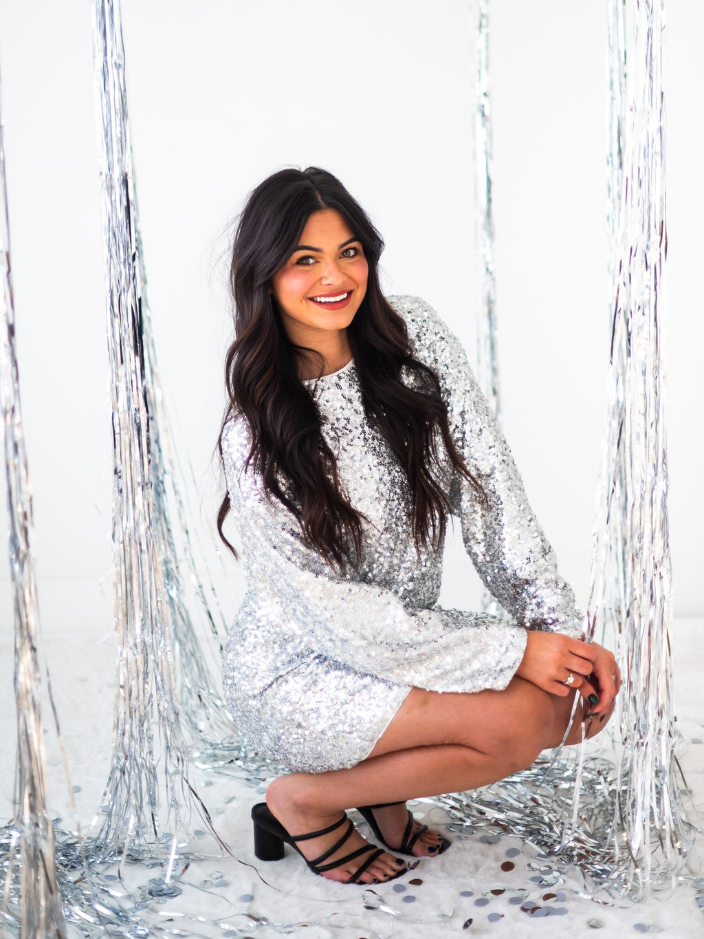 Don't Lose Your Sparkle Sequin Dress