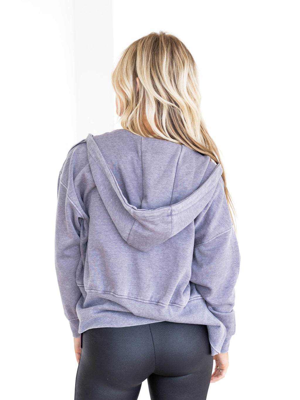 For A Long Time Fleece Hoodie Jacket