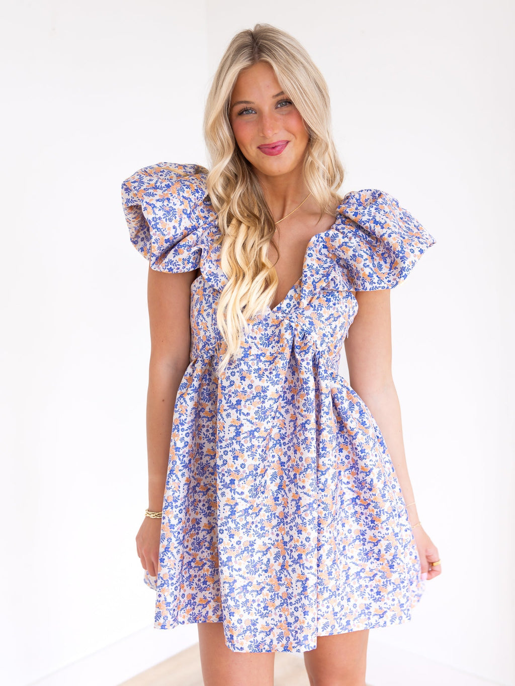Garden Party Floral Mini Dress