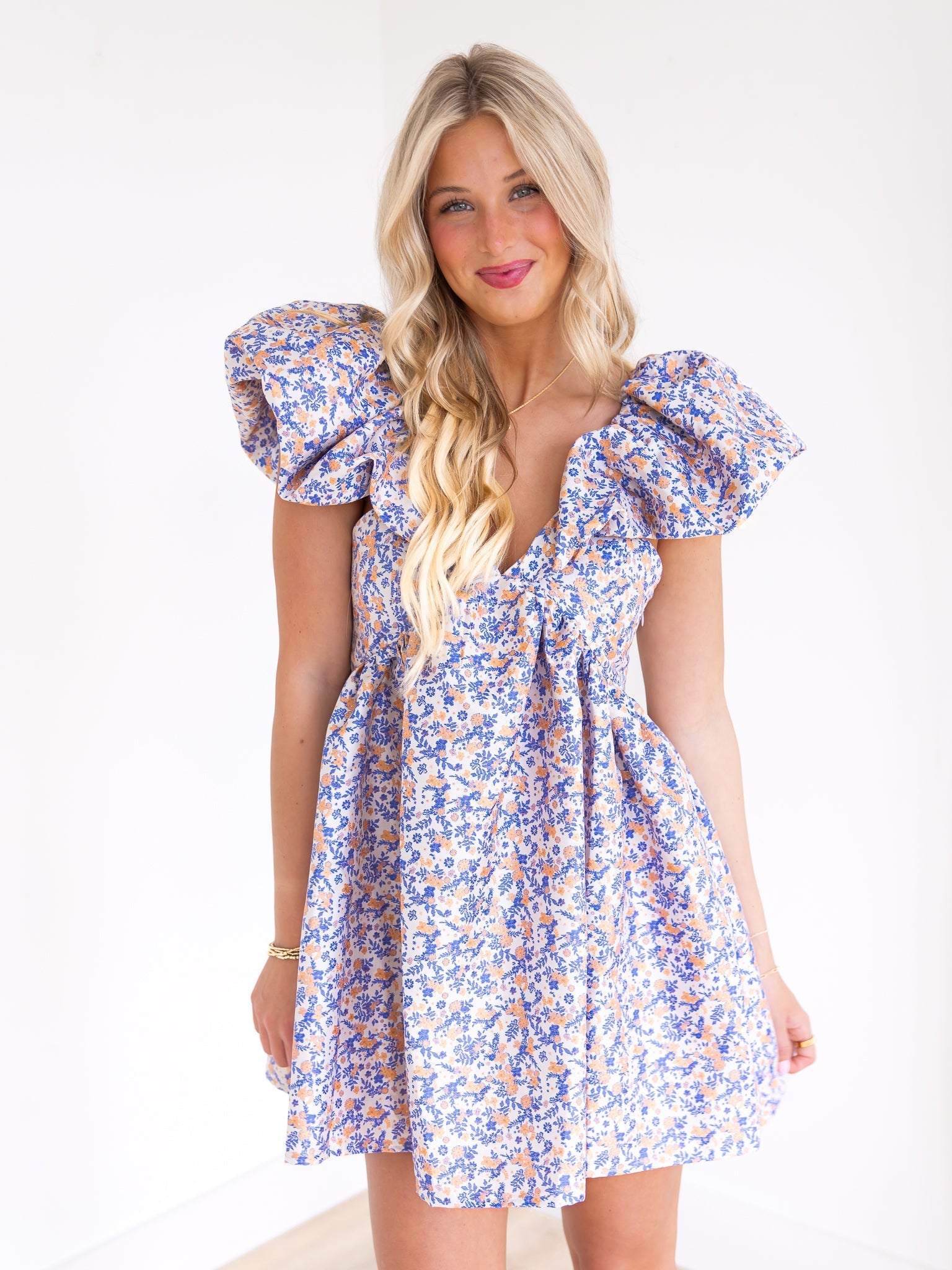 Garden Party Floral Mini Dress