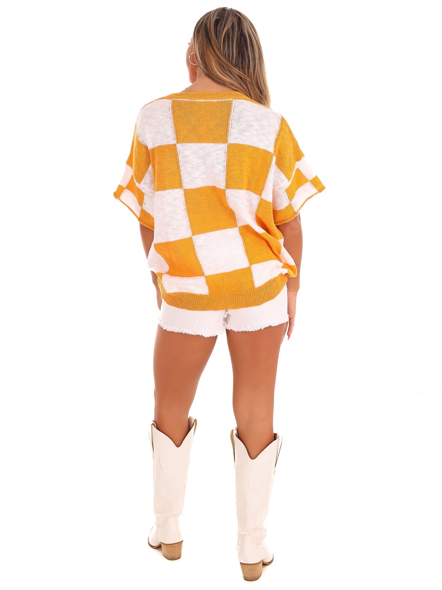 Check the Score Sweater Top