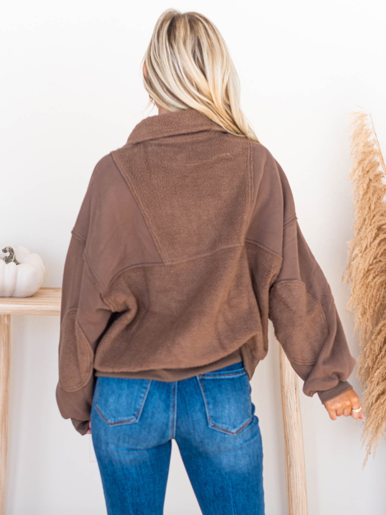 Countless Times Contrast Pullover