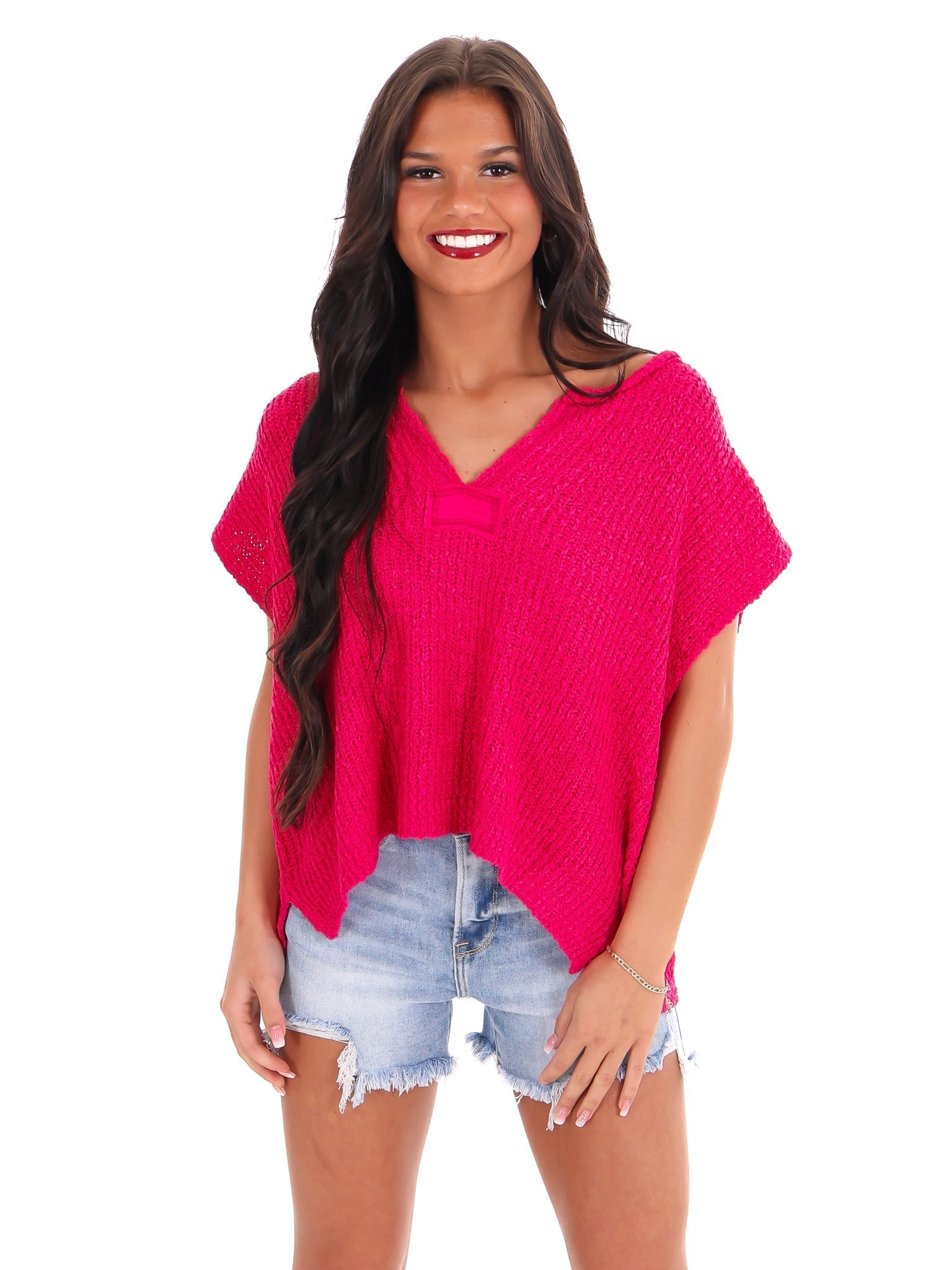 Happiest Moment Sleeveless Sweater