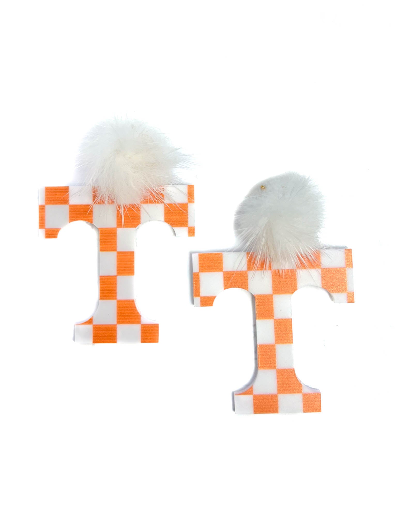 Gameday Pom Dangle Earrings