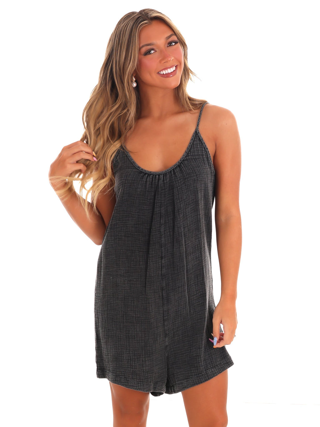 Chic Comfort Gauze Romper