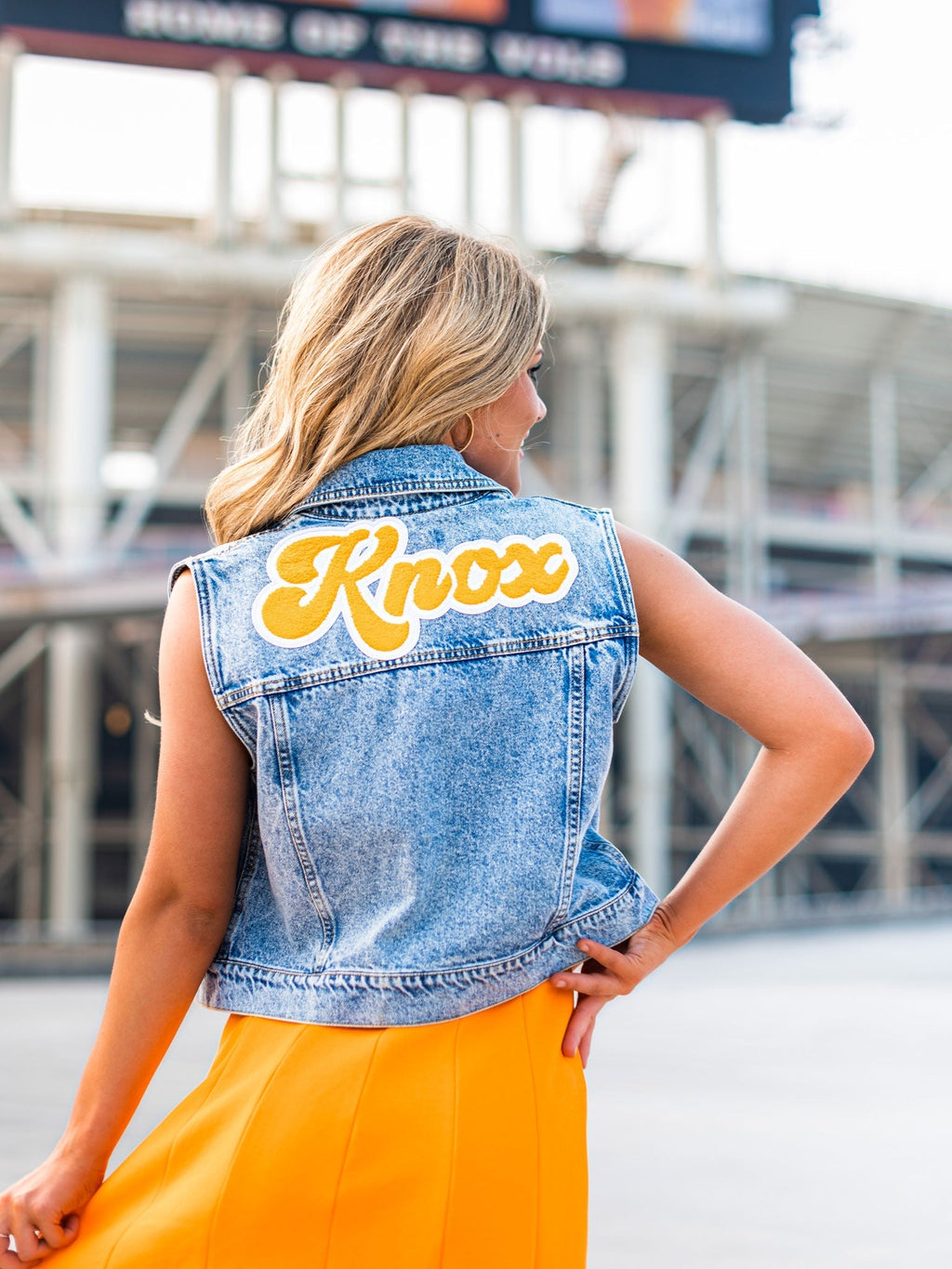 Groovy Knox Denim Vest