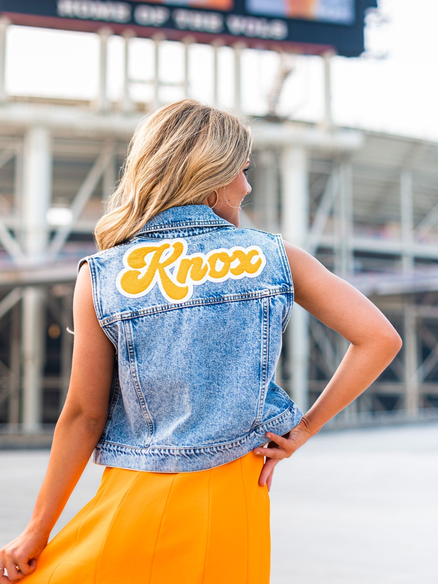 Groovy Knox Denim Vest