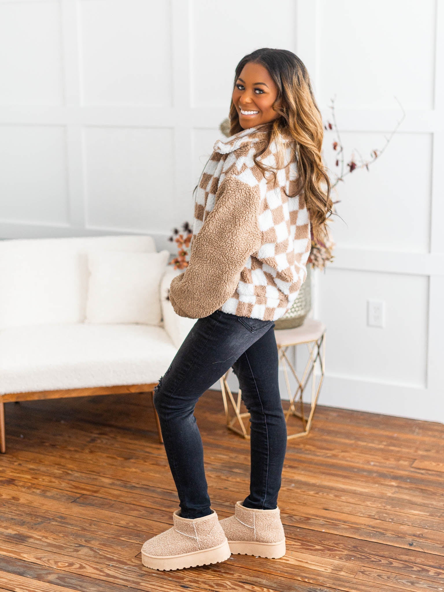 Cuddle Up Teddy Fur Jacket