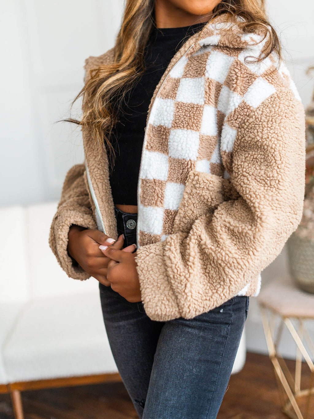 Cuddle Up Teddy Fur Jacket